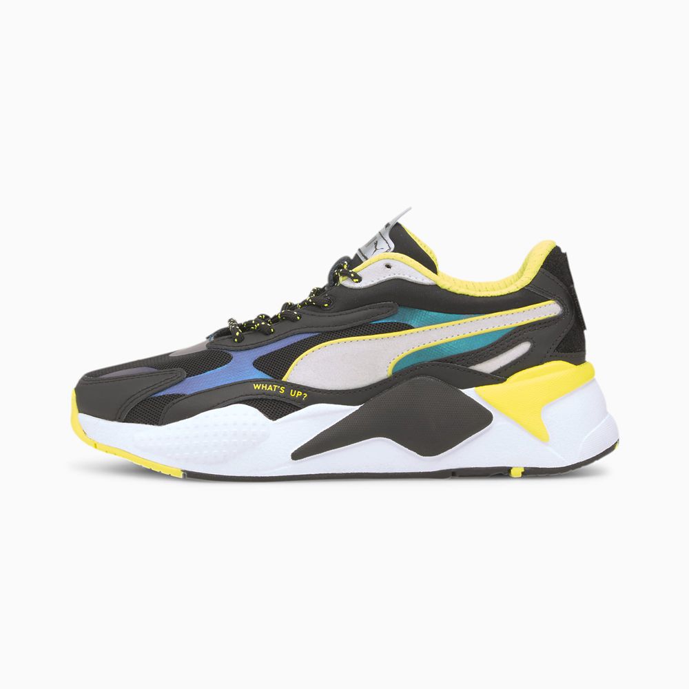 Puma x emoji® RS-X³ Lány Sportcipő - Fekete/Fehér ( Hungary - YIPEX6213 )